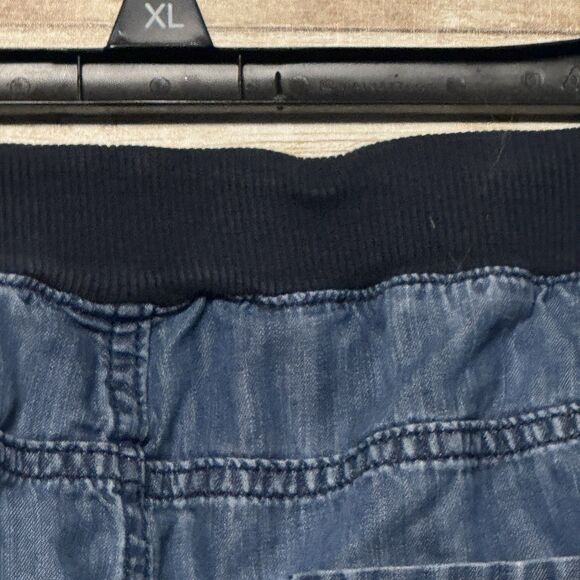 Lane Bryant Capri Jeans Size 14 High-Rise Blue Stretch Denim 18" Inseam - Picture 8 of 15